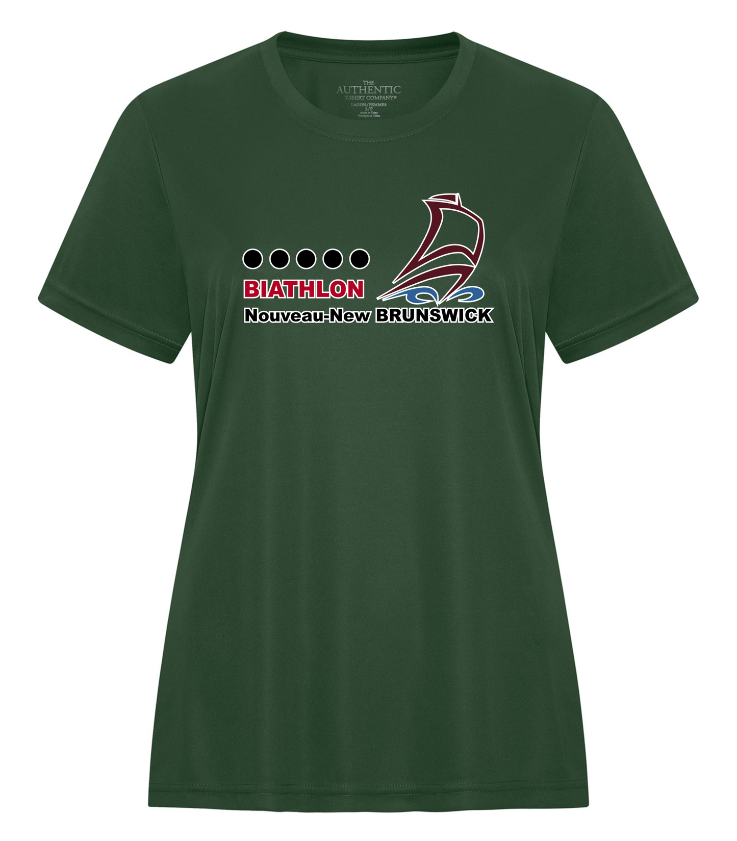 ESSENTIAL PERFORMANCE TEE - Biathlon Noveau- New BRUNSWICK