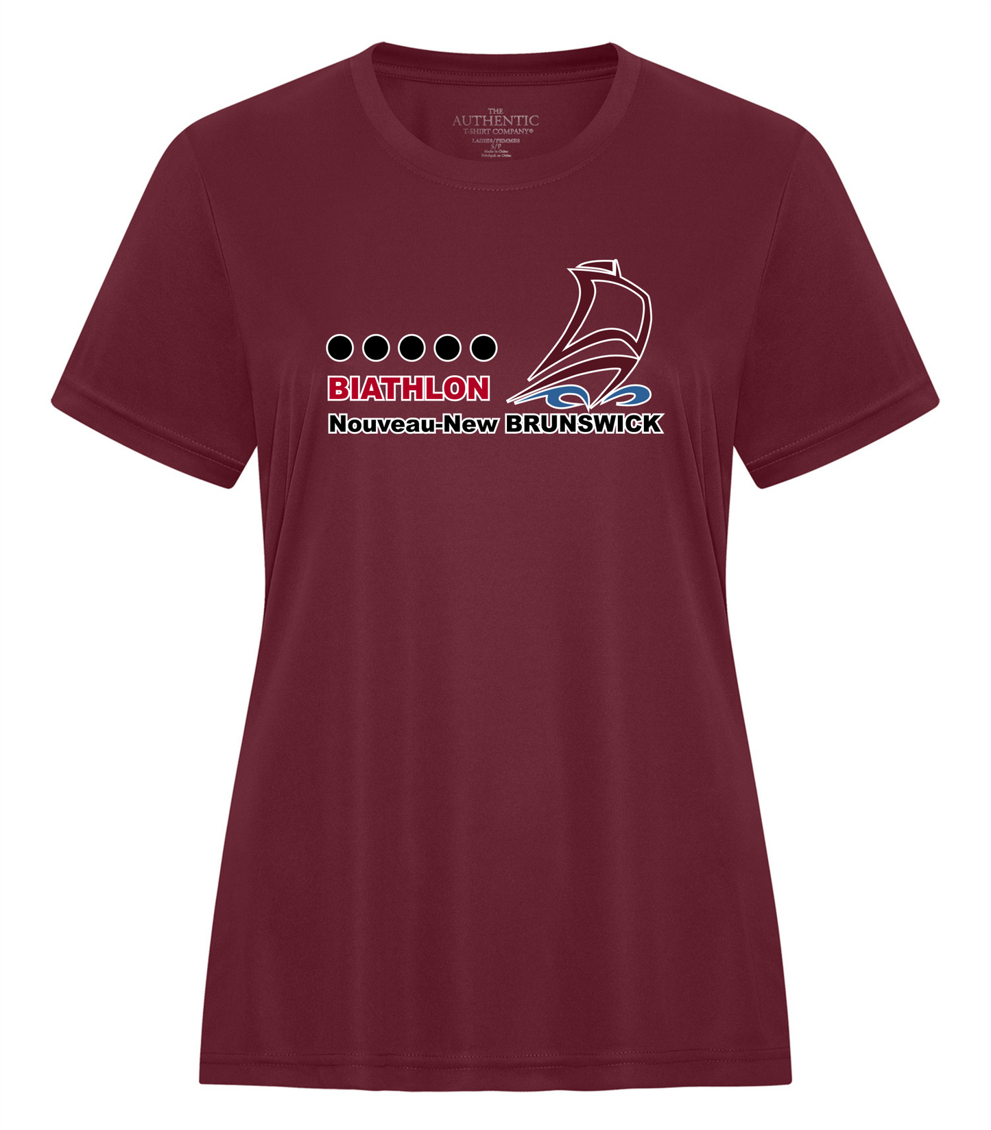 ESSENTIAL PERFORMANCE TEE - Biathlon Noveau- New BRUNSWICK