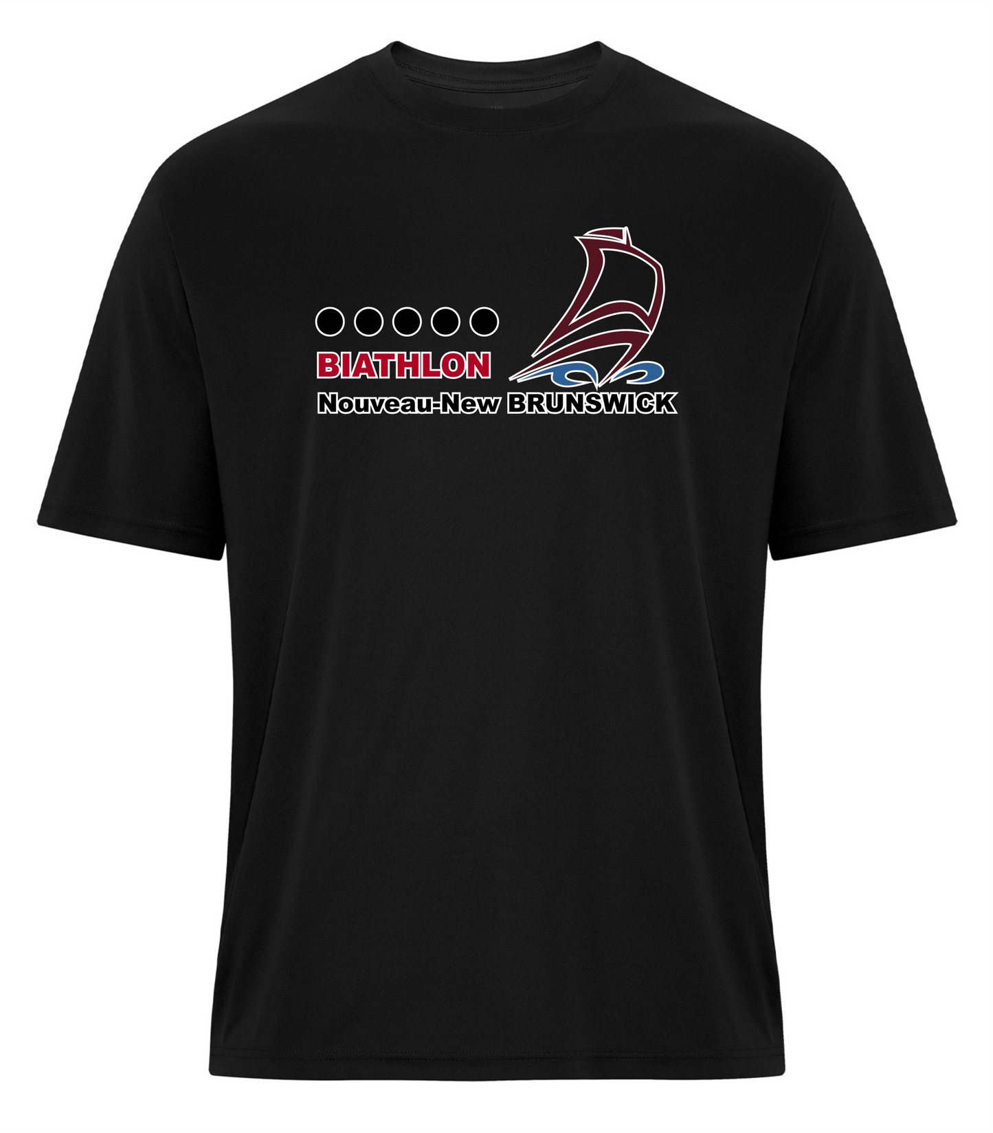 ESSENTIAL PERFORMANCE TEE - Biathlon Noveau- New BRUNSWICK