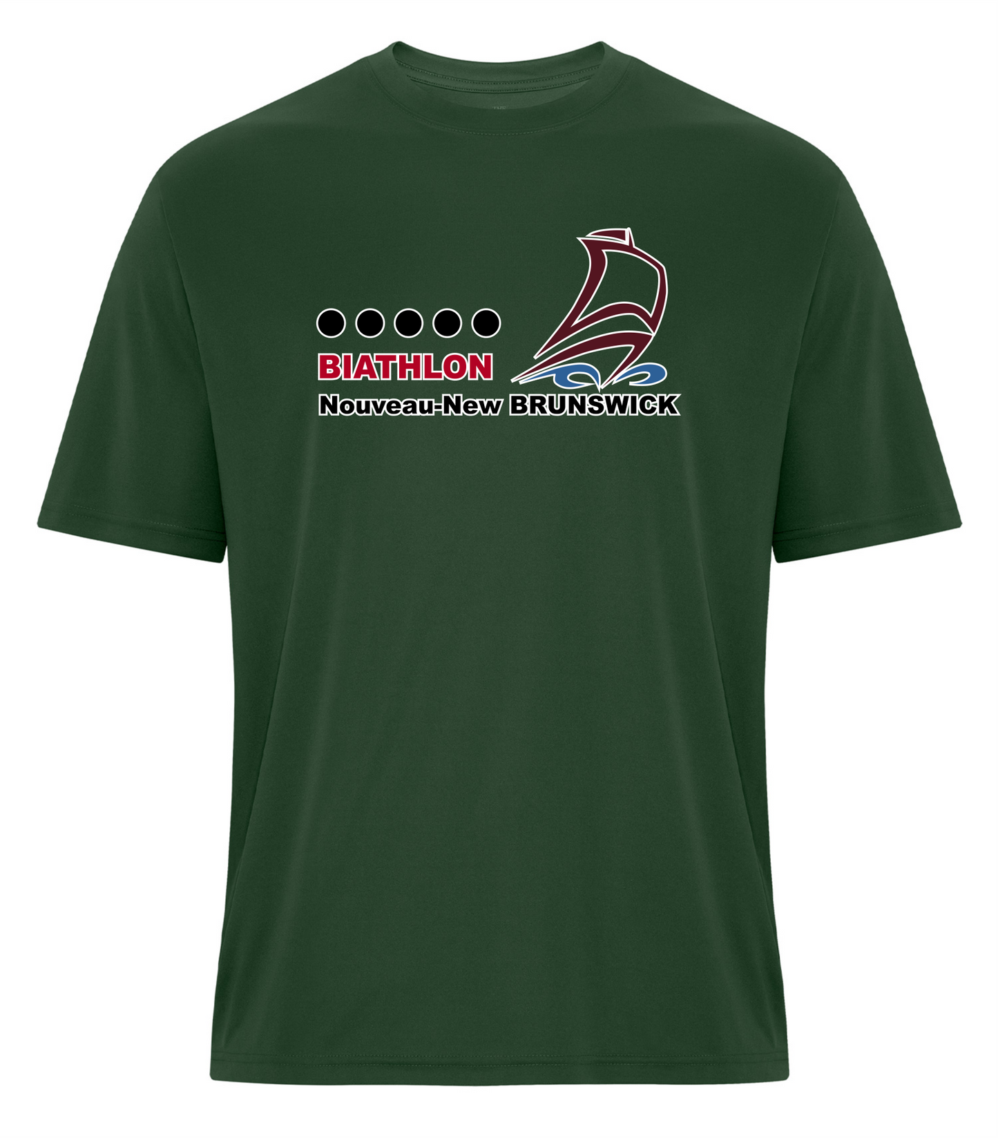 ESSENTIAL PERFORMANCE TEE - Biathlon Noveau- New BRUNSWICK