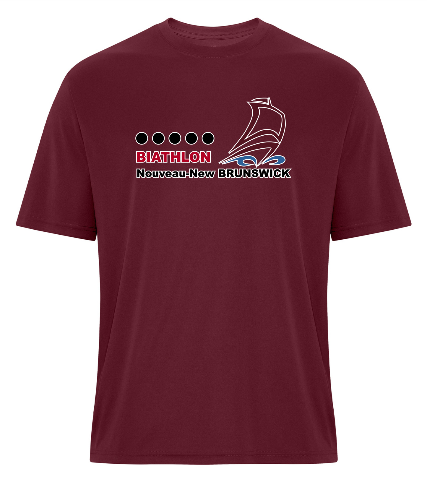 ESSENTIAL PERFORMANCE TEE - Biathlon Noveau- New BRUNSWICK