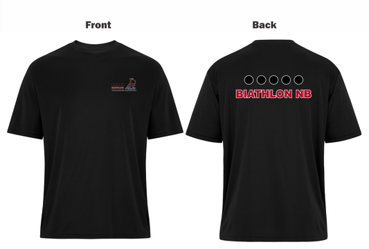 Essential Performance Tee - Front and Back Printing - Biathlon New-Nouveau Brunswick