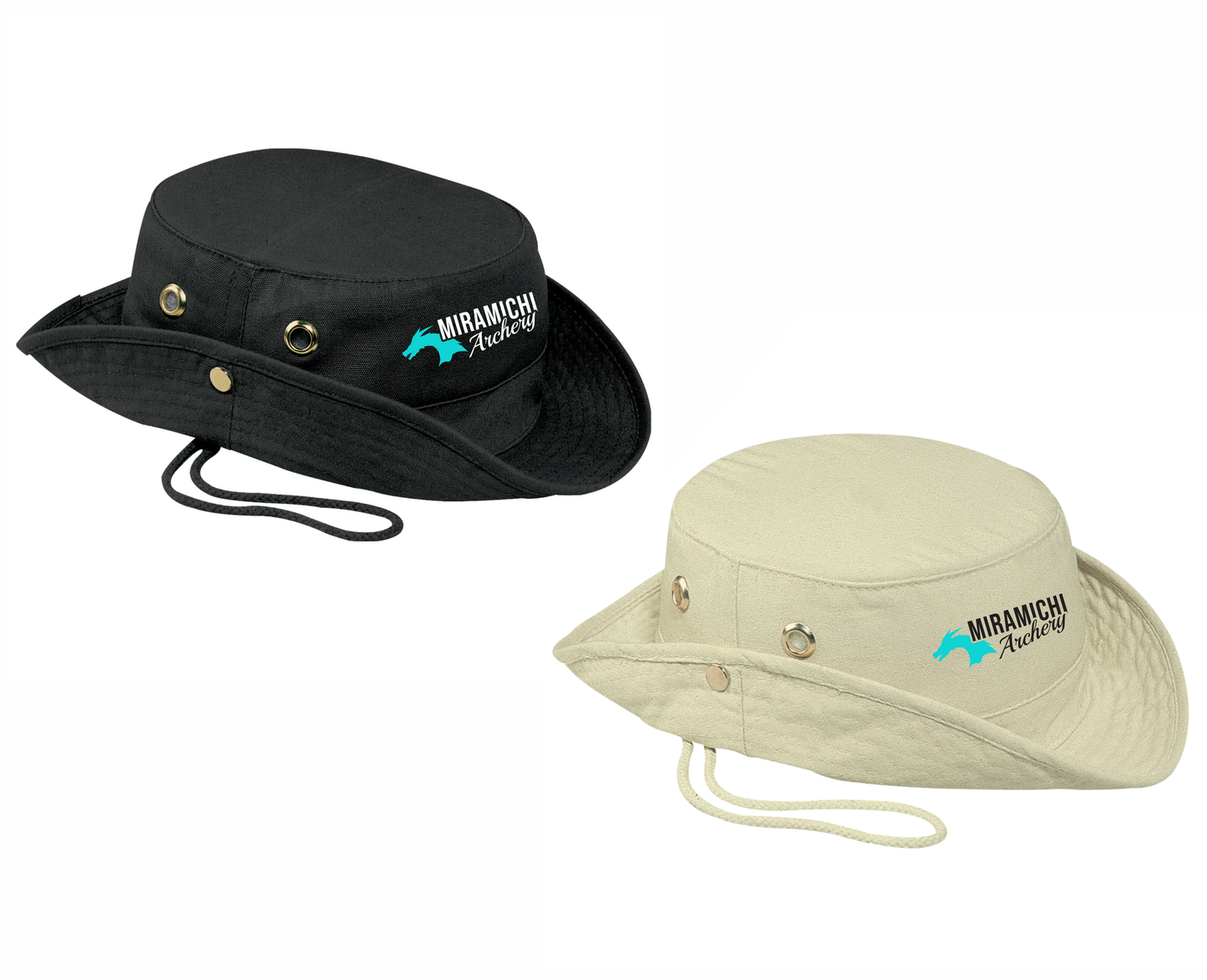 Miramichi Archery - Bush Hat with Chin Strap