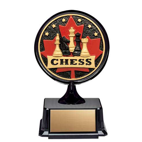 Chess, 4 1/2" Holder on Base - Patriot Series XRMCF3811