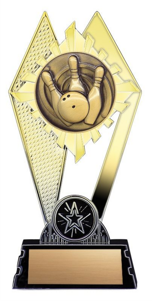 5 Pin Bowling Trophy - Citadel Series