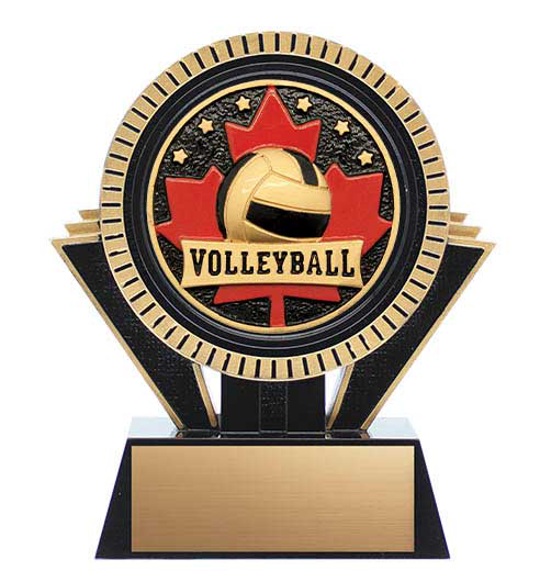 Volleyball, 5" Holder on Base - Patriot Series XRMCF5017