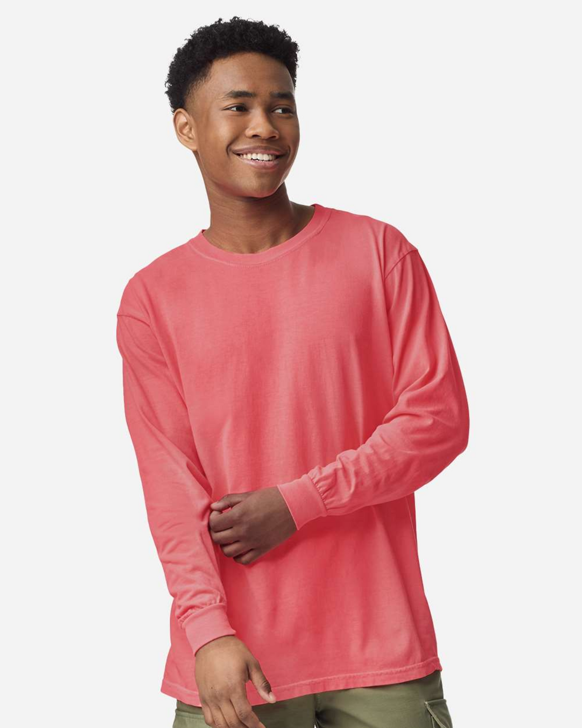 Adult Long Sleeve T-Shirt - Heavyweight Cotton - Gildan 6014