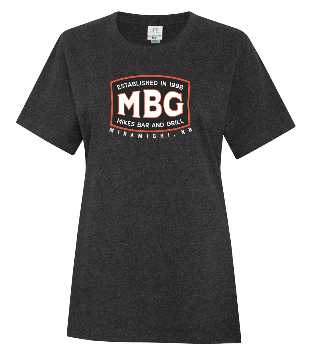 Earth Wash Ladies' Black Tee