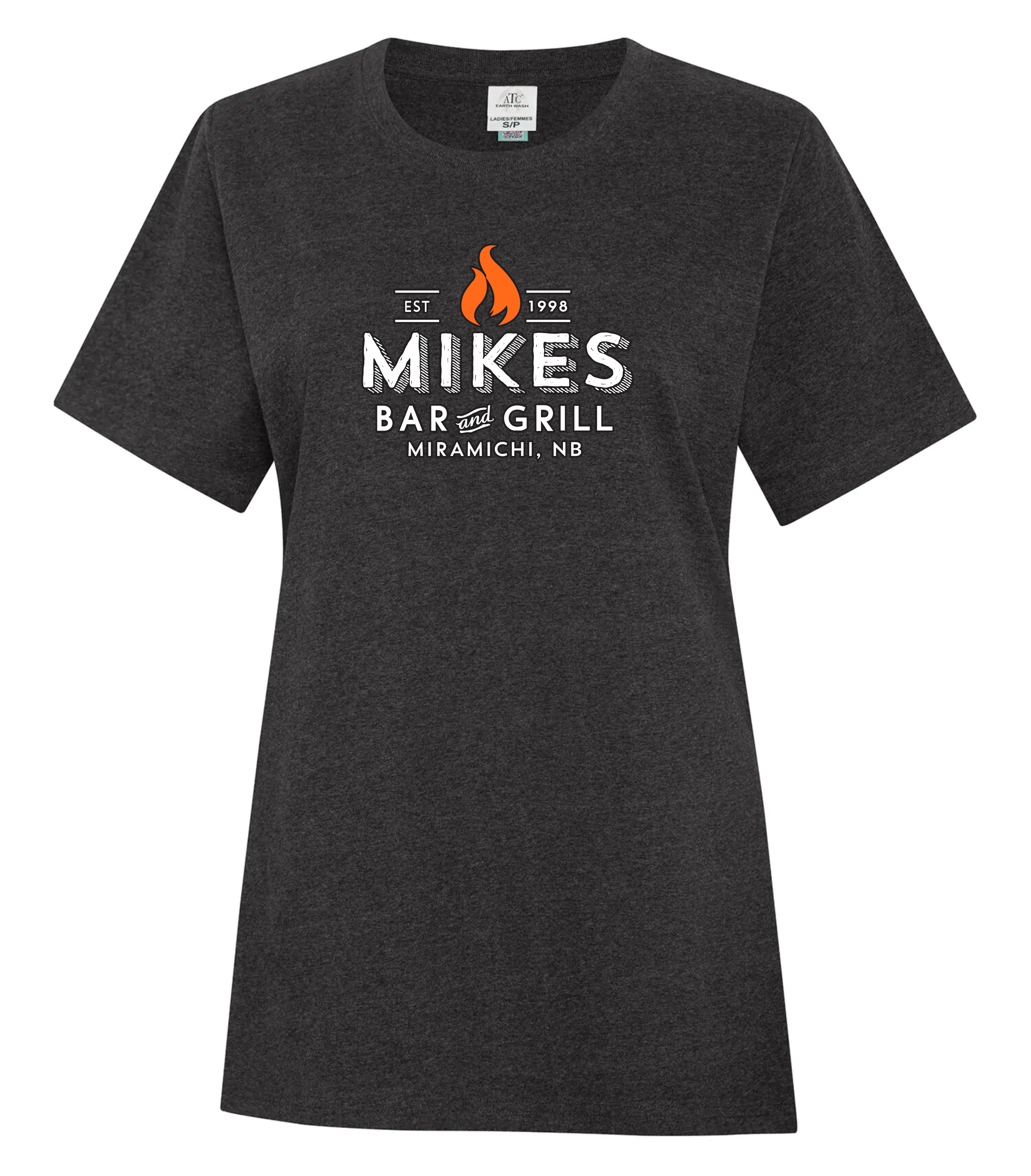 Earth Wash Ladies' Black Tee