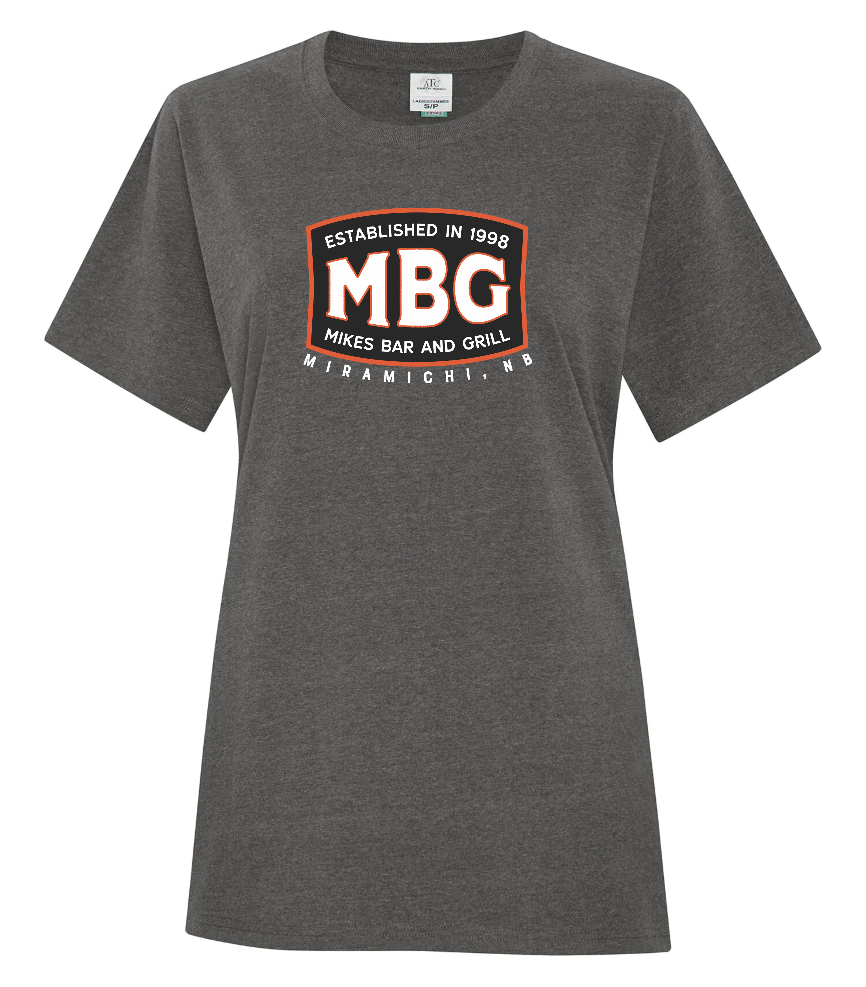 Earth Wash Ladies' Tee - Pewter