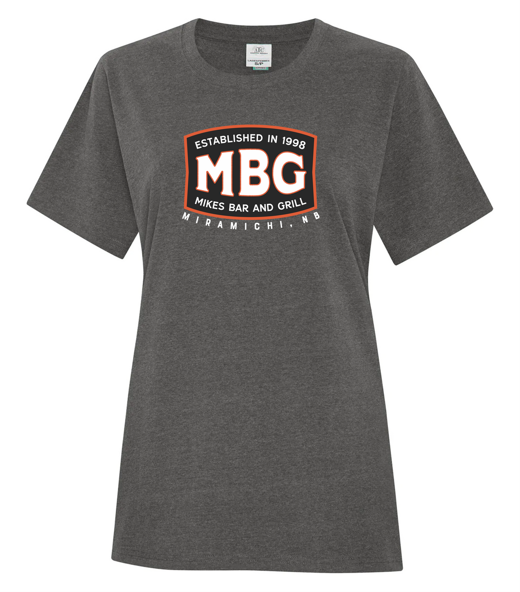 Earth Wash Ladies' Tee - Pewter