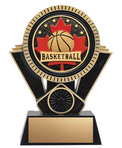 Basketball 6’’ Holder on Base - Patriot Series XRMCF6003