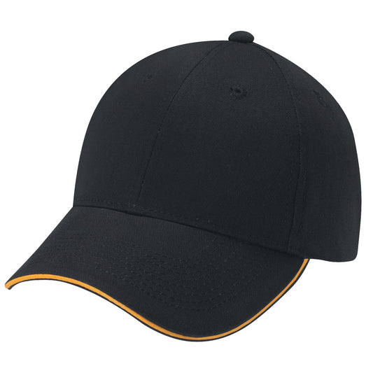 AJM -Contrasted Peak Edge Baseball Cap- 6F580M
