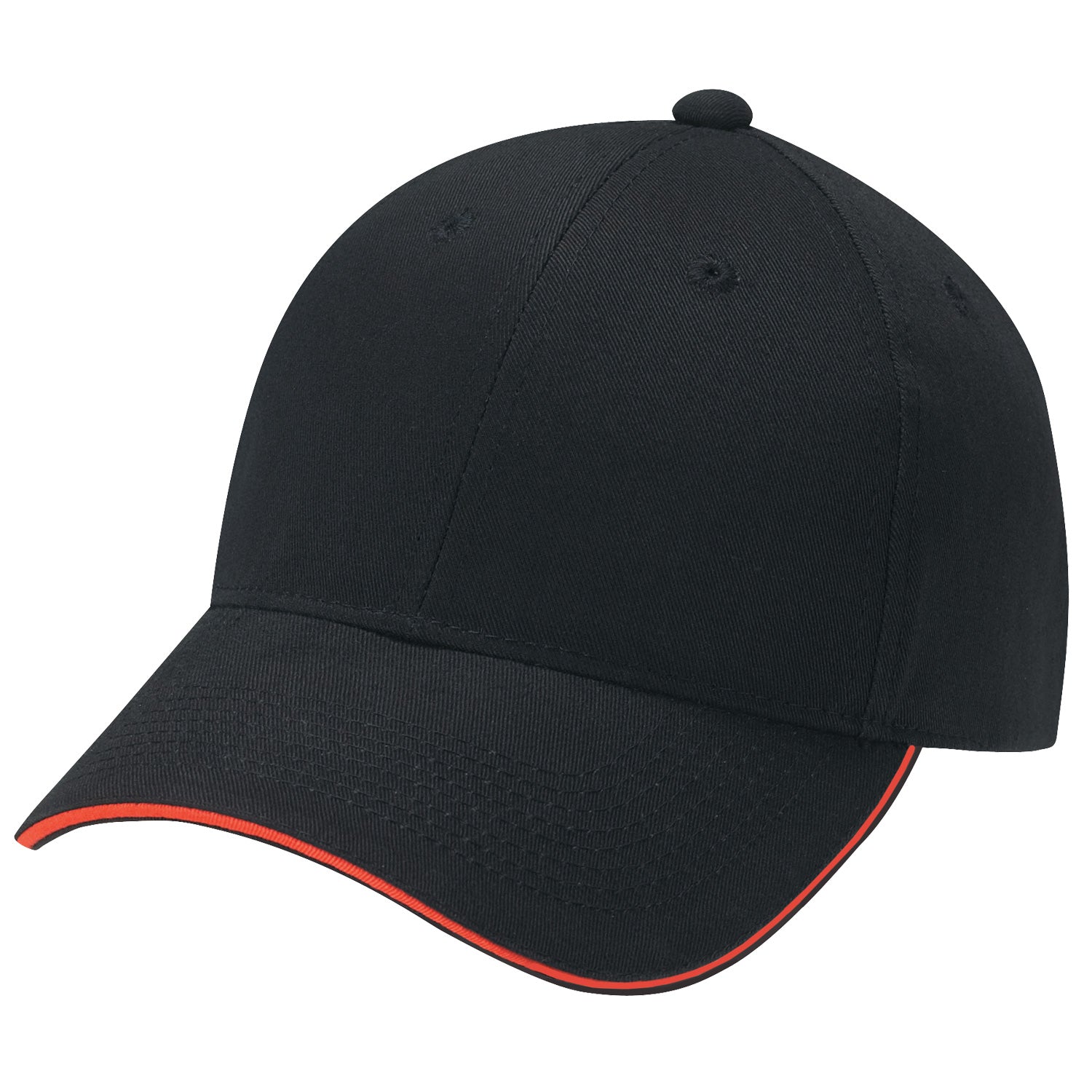 AJM -Contrasted Peak Edge Baseball Cap- 6F580M