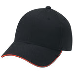 AJM -Contrasted Peak Edge Baseball Cap- 6F580M