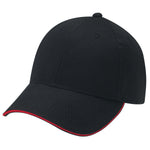 AJM -Contrasted Peak Edge Baseball Cap- 6F580M