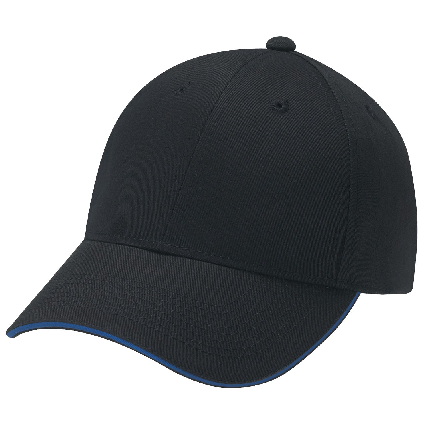 AJM -Contrasted Peak Edge Baseball Cap- 6F580M