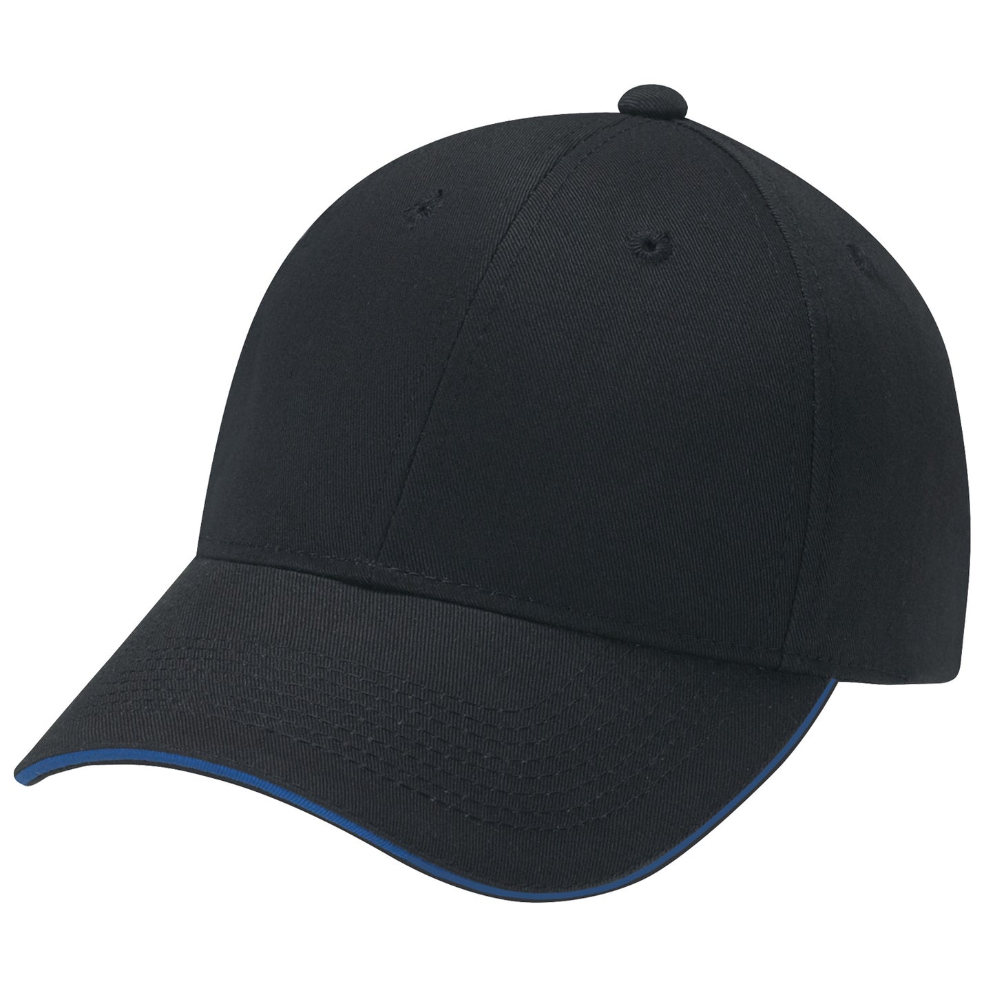 AJM -Contrasted Peak Edge Baseball Cap- 6F580M