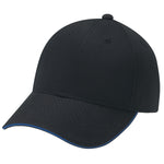 AJM -Contrasted Peak Edge Baseball Cap- 6F580M