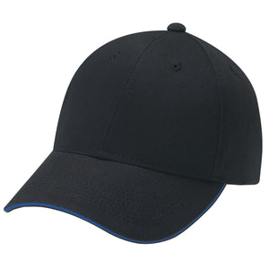 AJM -Contrasted Peak Edge Baseball Cap- 6F580M