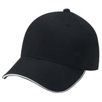 AJM -Contrasted Peak Edge Baseball Cap- 6F580M
