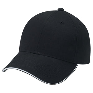 AJM -Contrasted Peak Edge Baseball Cap- 6F580M