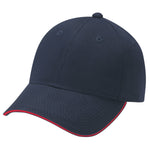 AJM -Contrasted Peak Edge Baseball Cap- 6F580M
