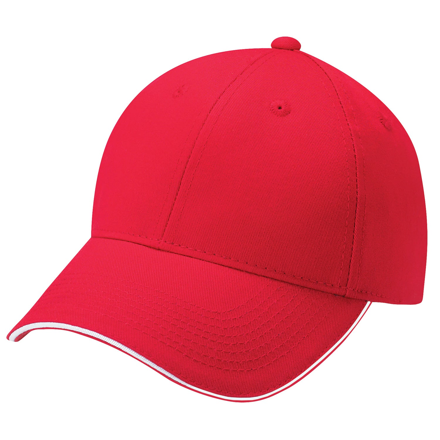 AJM -Contrasted Peak Edge Baseball Cap- 6F580M