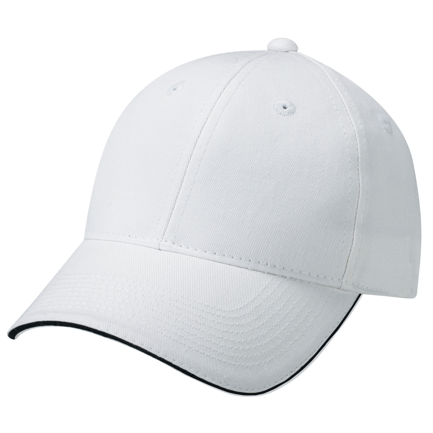 AJM -Contrasted Peak Edge Baseball Cap- 6F580M