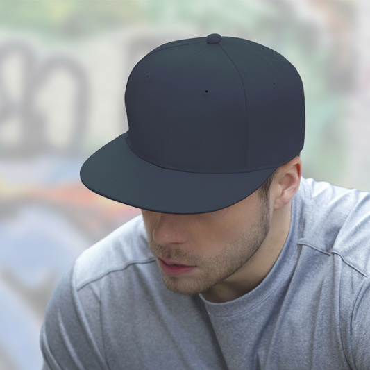 AJM -Flat Peak Medium Crown Cap- 6F660M