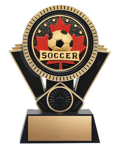 Soccer, 6" Holder on Base - Patriot Series XRMCF6013