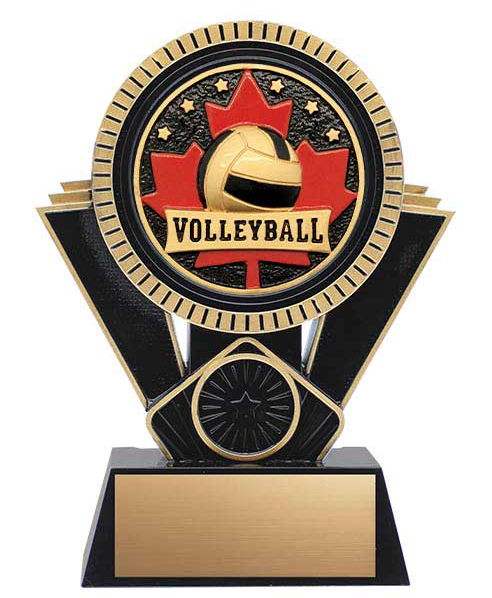 Volleyball, 6" Holder on Base - Patriot Series XRMCF6017