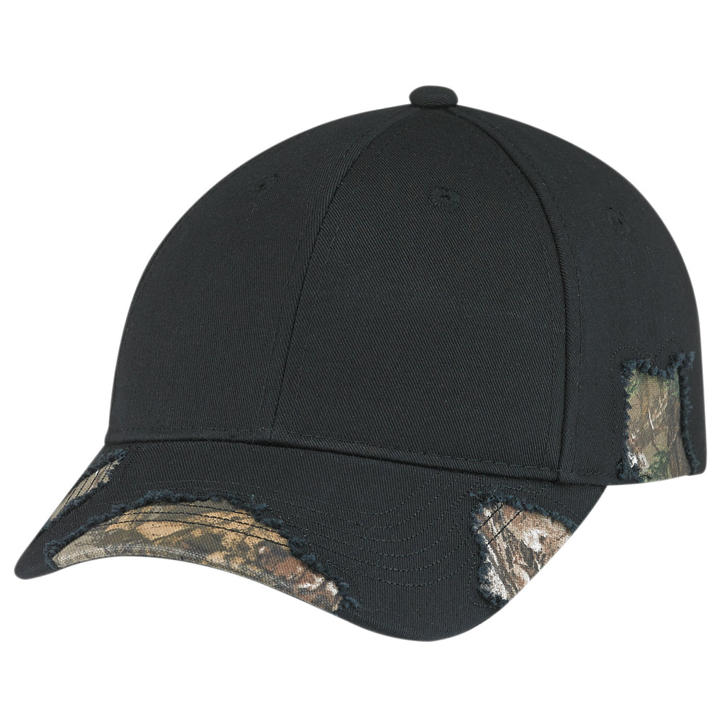 AJM - Cap with Torn Texture Feature- 6Y194M