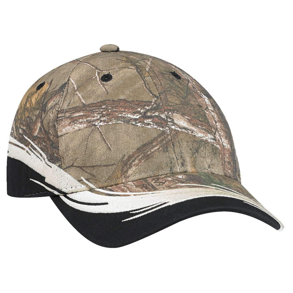 AJM -Flat Colour & Realtree Texture Cap- 6Y223M