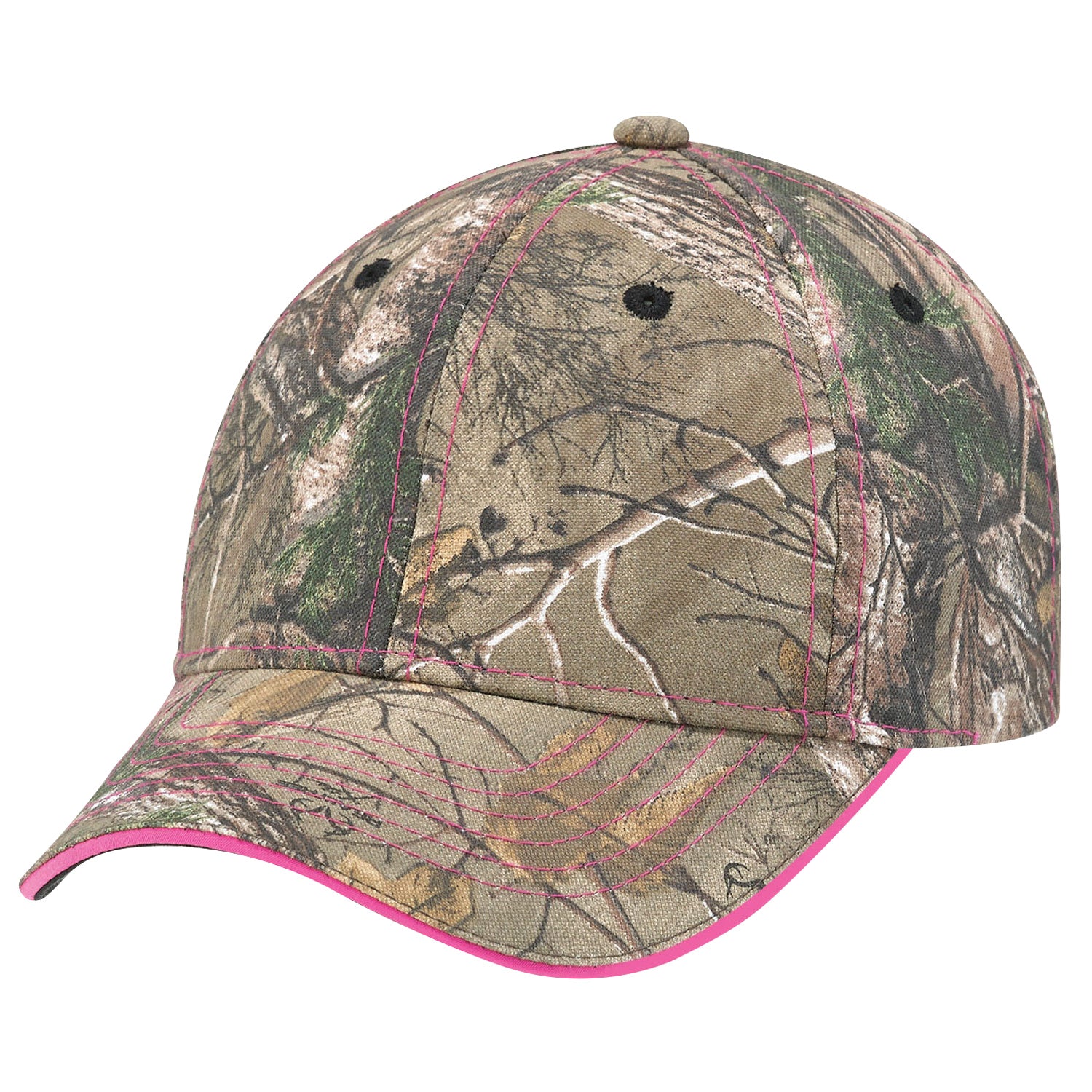 AJM -Realtree Texture & Safety Orange Peak Edge Cap- 6Y434M