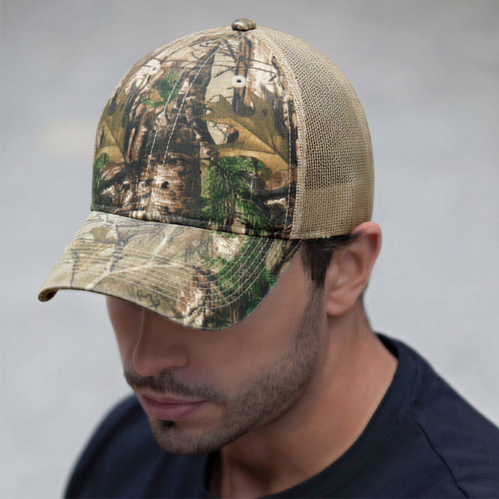 AJM -Realtree Textured Cap with Soft Mesh Back-  6Y837M