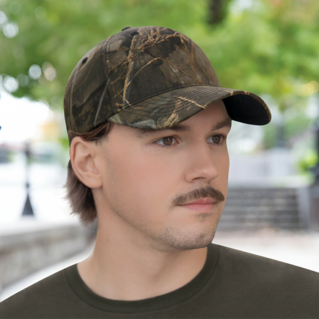 AJM -Realtree Textured Cap with Black Underpeak- 6Y910M
