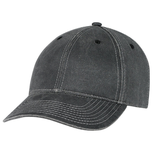 AJM -Weathered Polycotton Classic Baseball Cap- 7J630M