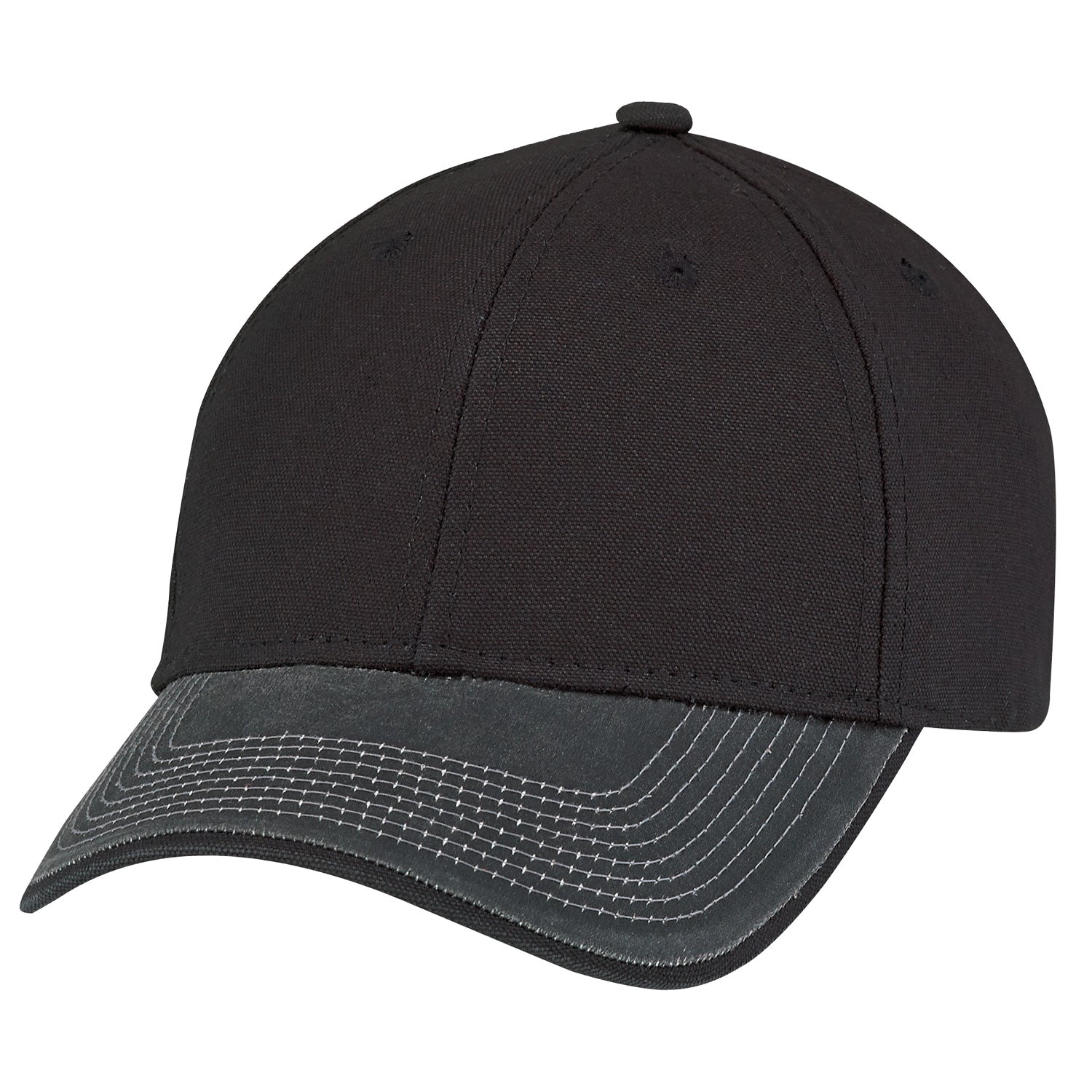 AJM -Weathered Polycotton & Duck Canvas Cap- 7K638M