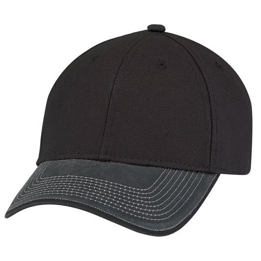 AJM -Weathered Polycotton & Duck Canvas Cap- 7K638M