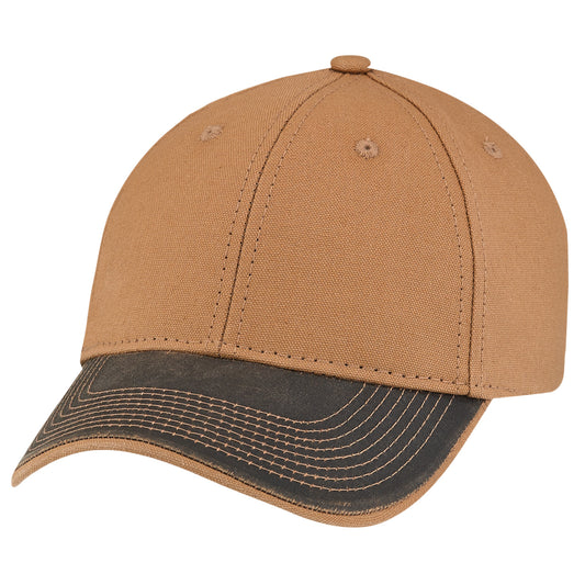 AJM -Weathered Polycotton & Duck Canvas Cap- 7K638M