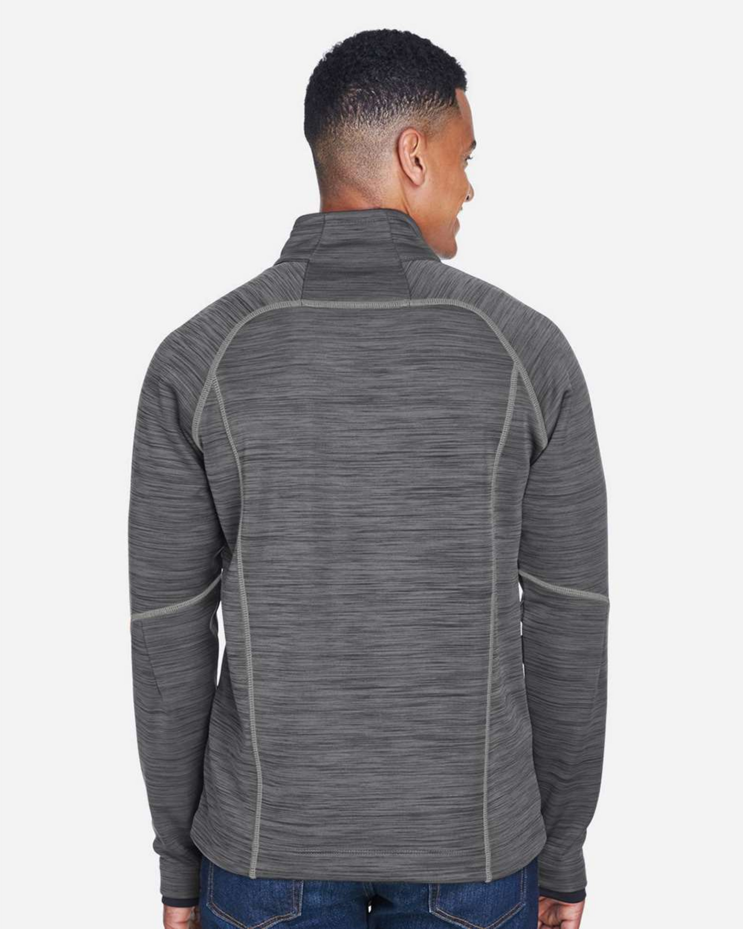 Men's Flux Mélange Bonded Fleece Jacket - 88697