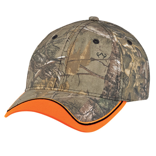 AJM -Realtree Textured Cap with Hi-Vis Detail Feature- 8B043M