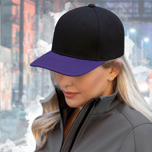 AJM -Deluxe Chino Twill Cap with Medium Round Crown- 8F010M