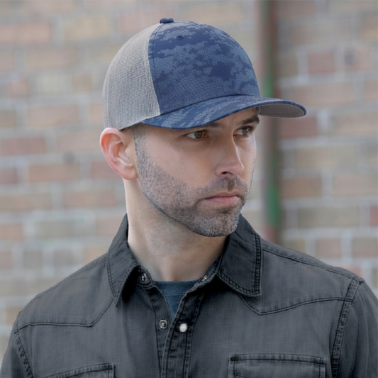 AJM -Urban Camo with Back Mesh Cap- 8G017M