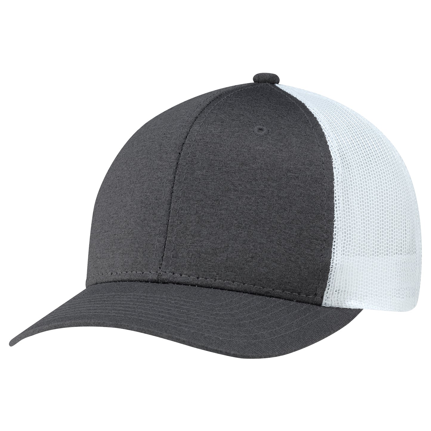 AJM -Polyester Heather with Polyester Mesh Back- 8H018M