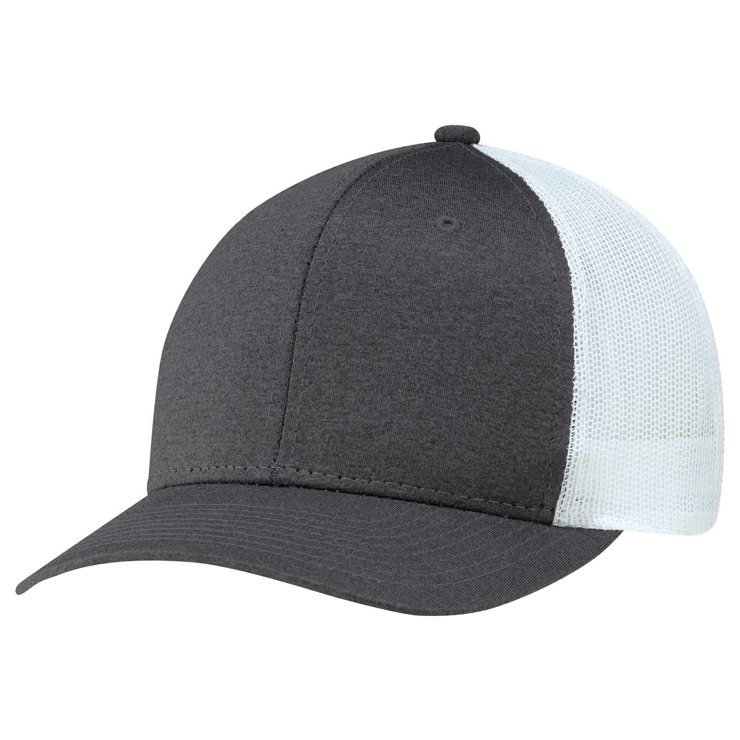 AJM -Polyester Heather with Polyester Mesh Back- 8H018M