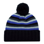 AJM -Striped Pom-Pom Cuffed Toque- 9C259M