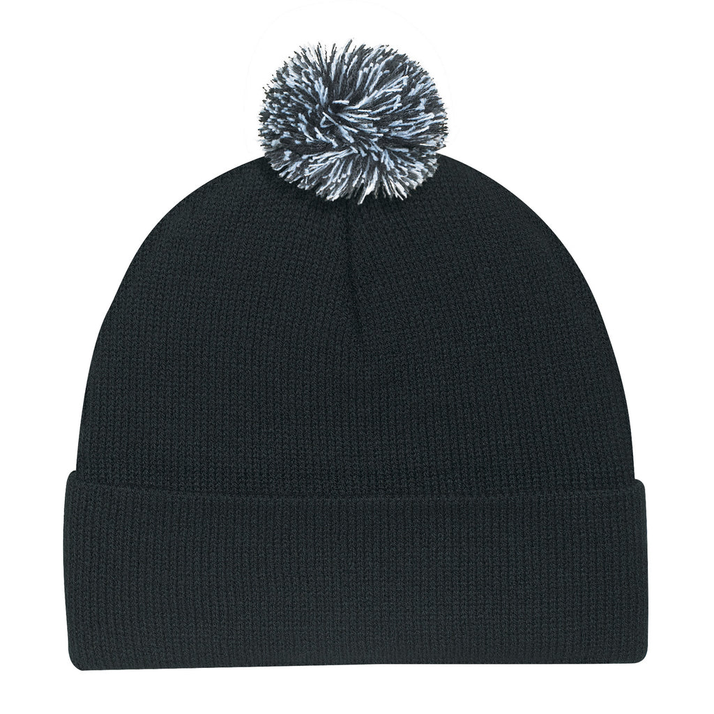 AJM - Toque with Colored Pom-Pom- 9E064M