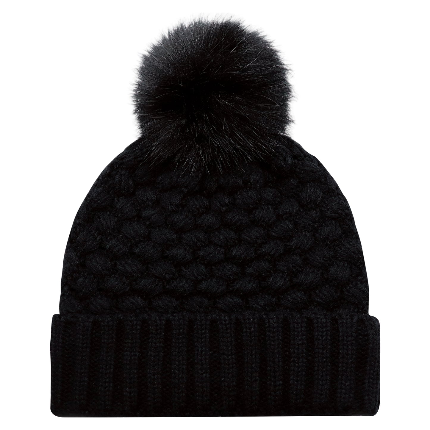 AJM -Bubble knit Pom-Pom Toque- 9L580L